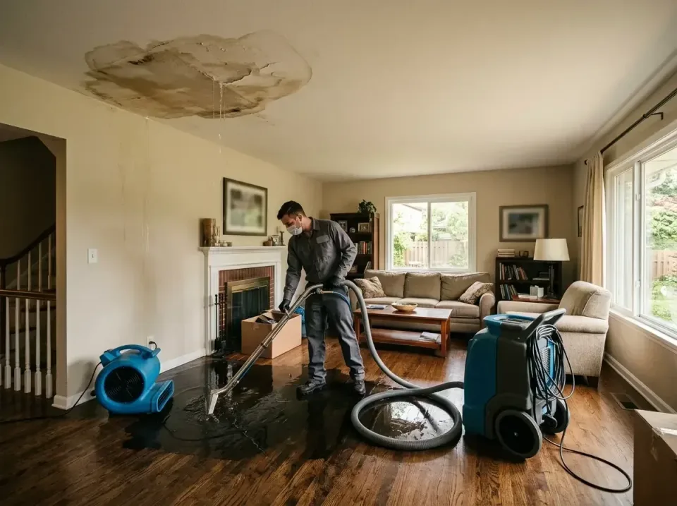 attic-pipe-burst-ceiling-drip-008 — frequently asked questions, Water Damage Restoration & Carpet Care in Peoria, AZ